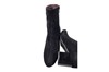 Elegant comfortable boots - black suede view 4