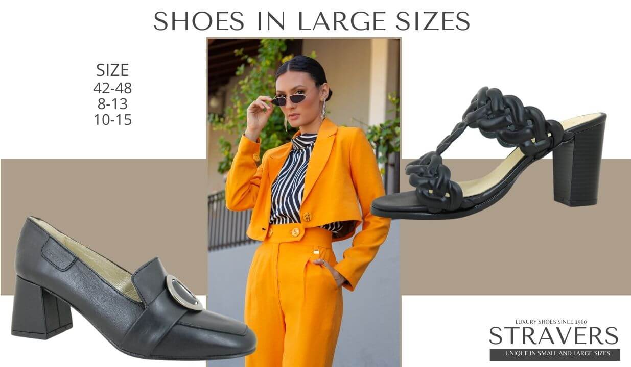 Large Size Women's Shoes : Size 8, 9, 9.5, 10 & 11 | Stravers