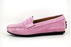 Mocassins Penny Loafers - pink suede view 1