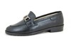 Trendy Loafers - black leather view 1