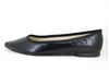 Ballerina Shoes with Pointy Nose - black view 1