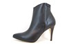 Pointed Toe Ankle Boots High Stiletto Heels - black view 1