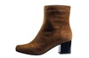 Elegant comfortable  boots - brown suede view 1
