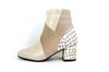 Trendy Ankle Boots Winter White view 1