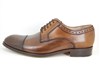 Exclusive Men's Lace Up Shoes - brown view 1