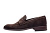 Men's shoes slip-on - brown suede view 1