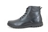 President Lace-up Boots - black leather view 1