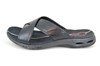Crotch Strap Slippers - black view 1