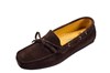 Italian moccasins ladies - brown suede view 2