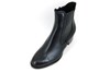 Chelsea Boots with Heels - black leather view 2