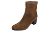 Elegant comfortable  boots - brown suede view 2
