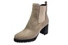 Comfortable trendy Chelsea boots with heel - natural color view 2