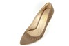 Taupe summer heels view 2