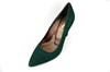 Pointy heels High Heels - green suede view 2