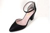 Ankle Strap pumps with High Heels - black view 2