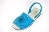 Spanish Glitter Sandals - Turquoise view 2