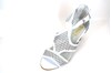 Women's White Heeled Sandals view 2