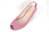 Sandals on heels - Pink view 2