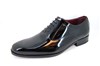 Patent leather tuxedo shoes - black view 2