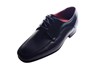 Lightweight mens dress shoes leather sole - black view 2