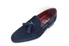 Tassel loafers - blue view 2