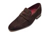 Men's shoes slip-on - brown suede view 2