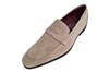 Men's shoes slip-on - sand-coloured suede view 2