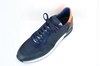 Luxury Leather Sneakers - Blue view 2