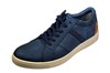 Casual sneaker -matt bleu leather view 2