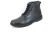 President Lace-up Boots - black leather view 2