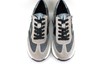 Fashion Sneakers with Zipper - beige taupe gris view 3