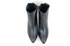 Pointed Toe Ankle Boots High Stiletto Heels - black view 3