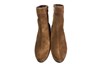 Elegant comfortable  boots - brown suede view 3