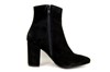 Pointed Ankle Boots Black view 3