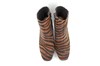 Comfortable Animal Print Short Boots - camel black. view 3