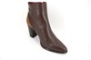 Pointed short boots - brown view 3