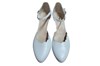 White strap pumps - wedding shoes view 3