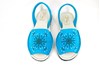 Spanish Glitter Sandals - Turquoise view 3