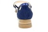 Exclusive sandals low heel - blue view 3