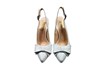 White slingback pumps - Weddingl shoes view 3