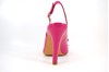 Fuchsia slingback heels - pink view 3