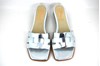 Silver Slipper Sandals Small Heels view 3