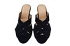 Luxury slipper suede - black view 3