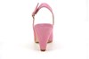 Sandals on heels - Pink view 3
