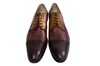 Exclusive Men's Lace up shoes -multi brown view 3