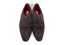 Stylish brown suede men's lace-up shoes view 3