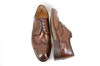 Derby brogues for men - brown view 3