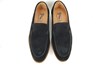 Loafers with White Sole - brown suede view 3