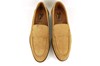 Loafers with White Sole - brown suede view 3