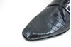 Single Monk Straps -Black Croco Leather view 3